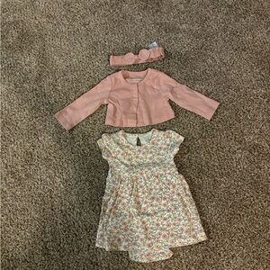 Carter's Pink Floral Kids Matching Set